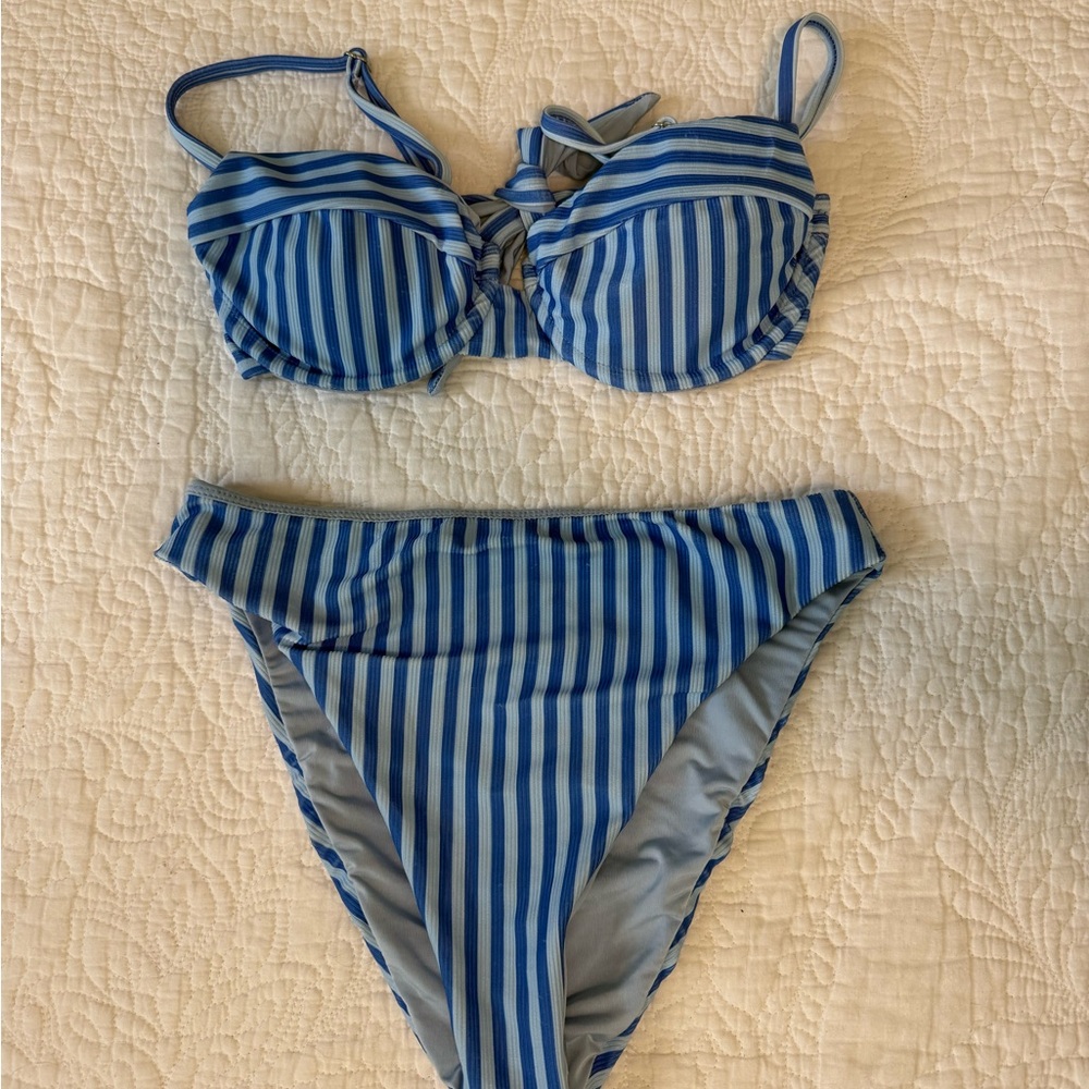 Dippin' Daisy's Blue Stripe bikini